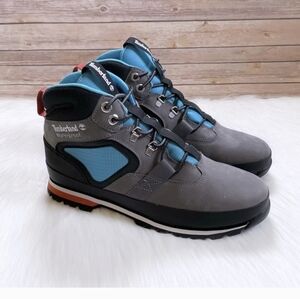 Timberland Waterproof Gray and Blue Shoes